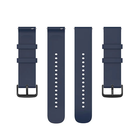 Curea smartwatch Techsuit Watchband 22mm (W001) compatibil cu Huawei Watch GT 2 (46mm)/GT 2 Pro/GT 3 Pro (46mm)/Ultimate, Xiaomi Watch S1, Albastru Inchis