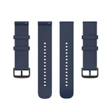 Curea smartwatch Techsuit Watchband 20mm (W001) compatibil cu Samsung Galaxy Watch 4/5/Active 2, Huawei Watch GT 3 (42mm)/GT 3 Pro (43mm), Albastru Inchis