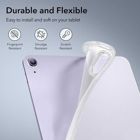 Husa de protectie tableta ESR Project Zero compatibil cu iPad Air 4 (2020) / Air 5 (2022) / Air 11 (2024) / Air 11 (2025) / Air 11 (2026), Negru Mat