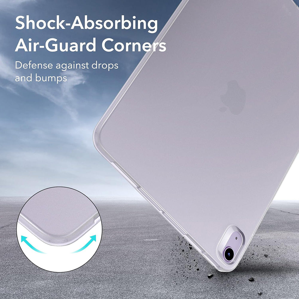 Husa de protectie tableta ESR Project Zero compatibil cu iPad Air 4 (2020) / Air 5 (2022) / Air 11 (2024) / Air 11 (2025) / Air 11 (2026), Negru Mat