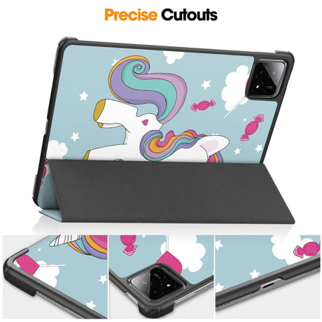Husa de protectie tableta Techsuit FoldPro compatibil cu Xiaomi Pad 6S Pro 12.4, Unicorn