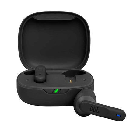 Casti JBL (Wave 300), Bluetooth 5.2, True Wireless, Microphone, Siri Voice Assistant, Touch Control, Negru