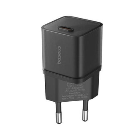 Incarcator Baseus (P10162503113-00), GaN5S, Type-C, 20W, Negru