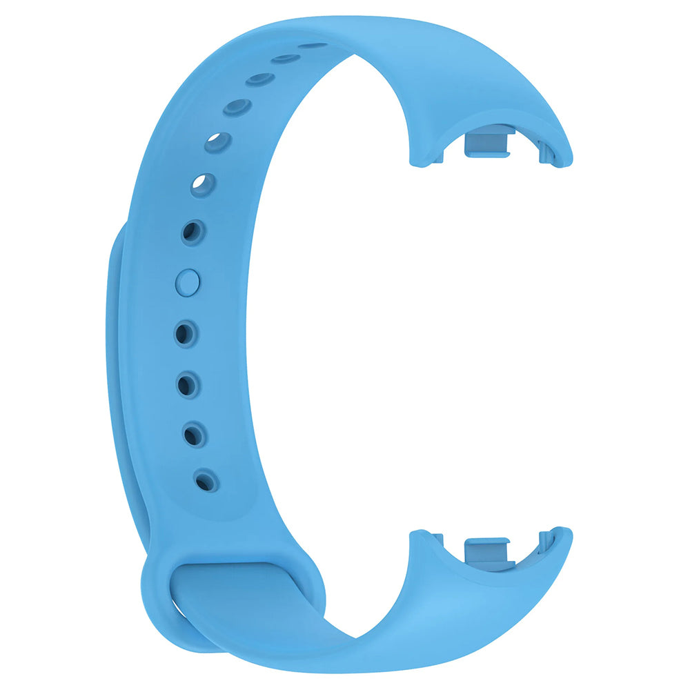 Curea smartwatch Techsuit Watchband (W014) compatibil cu Xiaomi Mi Band 8 / 8 NFC / 9 / 9 NFC / 10, Albastru Cer