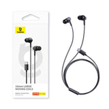 Casti Baseus Wired Earphones Encok CZ11 (A00164300113-Z1), Type-C, In-Ear, Cluster Black