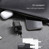 Incarcator Baseus (P10162503213-00), GaN5S, Type-C, 20W, Alb