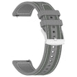 Curea smartwatch Techsuit Watchband 22mm (W051) compatibil cu Huawei Watch GT 2 (46mm)/GT 2 Pro/GT 3 Pro (46mm)/Ultimate, Xiaomi Watch S1, Gri