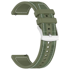 Curea smartwatch Techsuit Watchband 22mm (W051) compatibil cu Huawei Watch GT 2 (46mm)/GT 2 Pro/GT 3 Pro (46mm)/Ultimate, Xiaomi Watch S1, Verde