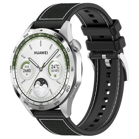 Curea smartwatch Techsuit Watchband 22mm (W051) neagră