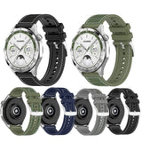 Curea smartwatch Techsuit Watchband 22mm (W051) compatibil cu Huawei Watch GT 2 (46mm)/GT 2 Pro/GT 3 Pro (46mm)/Ultimate, Xiaomi Watch S1, Negru