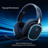 Casti Baseus Wireless AeQur GH02 (A00050800113-Z1), for Gaming, Bluetooth V5.3, Cluster Black