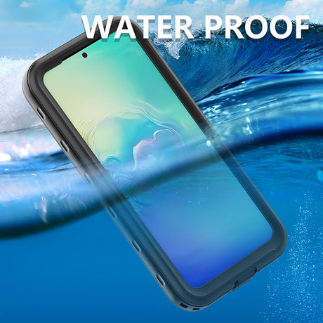 Husa de protectie ShellBox Waterproof IP68 compatibil cu Samsung Galaxy A54, Negru