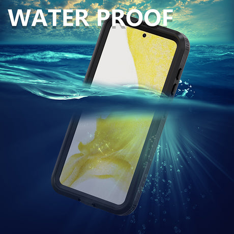 Husa de protectie ShellBox Waterproof IP68 compatibil cu Samsung Galaxy S23 Plus, Negru
