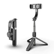 Suport Techsuit Selfie Stick (L08), Stable Gimbal/Tripod with Bluetooth Remote Control, 360 Rotation, 86cm, Negru