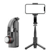 Suport Techsuit Selfie Stick (L18sMini), Stable Gimbal/Tripod with Bluetooth Remote Control, Fill Light, 360 Rotation, 70cm, Negru