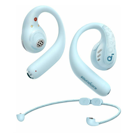 Casti Anker SoundCore AeroFit Pro (A3871G61), for Sport, Bluetooth, Waterproof, Albastru
