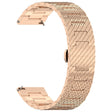 Curea smartwatch Techsuit Watchband 22mm (W052) compatibil cu Huawei Watch GT 2 (46mm)/GT 2 Pro/GT 3 Pro (46mm)/Ultimate, Xiaomi Watch S1, Rose Gold