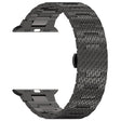 Curea smartwatch Techsuit Watchband 32mm (W052) compatibil cu Apple Watch 1/2/3/4/5/6/7/8/9/10/11/SE/SE 2/SE 3 (38/40/41/42mm), Negru