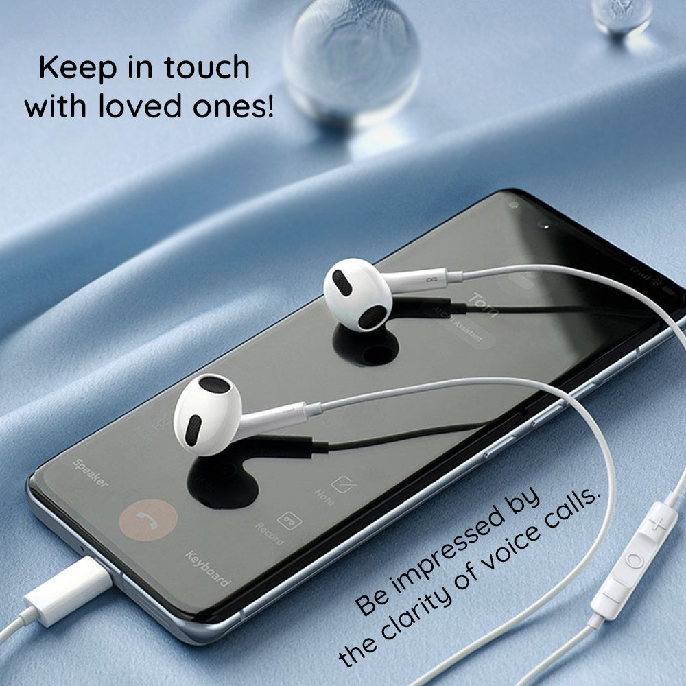 Casti Baseus Wired Earphones Encok CZ17 (A00170000213-Z1), Type-C, half-in-ear, 1.1m, 20Hz-20kHz, Moon White