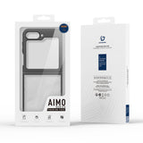 Husa de protectie Dux Ducis Aimo Series compatibil cu Samsung Galaxy Z Flip6, Negru