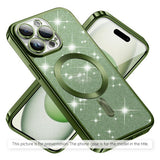 Husa de protectie Techsuit Luxury Glitter MagSafe compatibil cu Xiaomi 17T, Verde