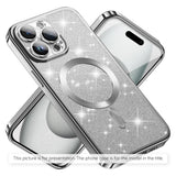 Husa de protectie Techsuit Luxury Glitter MagSafe compatibil cu Xiaomi 17T, Argintiu