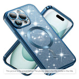 Husa de protectie Techsuit Luxury Glitter MagSafe compatibil cu Xiaomi 17T, Albastru