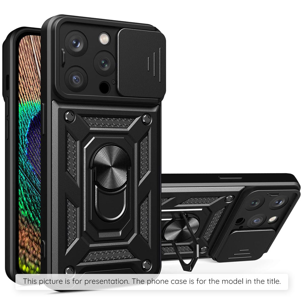 Husa de protectie Techsuit CamShield Series compatibil cu Oppo Reno16 F / Reno16 FS, Negru