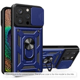 Husa de protectie Techsuit CamShield Series compatibil cu Samsung Galaxy Z Flip8, Albastru