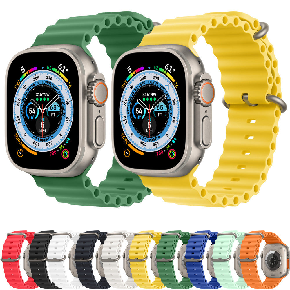 TechSuit Curea smartwatch Techsuit Watchband (W038) compatibil cu Apple Watch 1/2/3/4/5/6/7/8/9/10/11/SE/SE 2/SE 3/Ultra