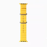 Curea smartwatch Techsuit Watchband (W038) compatibil cu Apple Watch 1/2/3/4/5/6/7/8/9/10/11/SE/SE 2/SE 3/Ultra/2/3 (42/44/45/46/49mm), Galben