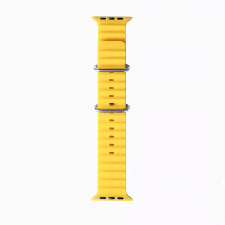 Curea smartwatch Techsuit Watchband W038 galbenă pentru Apple Watch