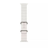 Curea smartwatch Techsuit Watchband (W038) compatibil cu Apple Watch 1/2/3/4/5/6/7/8/9/10/11/SE/SE 2/SE 3/Ultra/2/3 (42/44/45/46/49mm), Alb