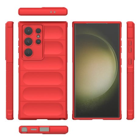 Husa de protectie Techsuit Magic Shield compatibil cu Samsung Galaxy S23 Ultra, Rosu