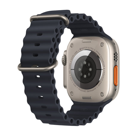 Curea smartwatch Techsuit Watchband (W038) compatibil cu Apple Watch 1/2/3/4/5/6/7/8/9/10/11/SE/SE 2/SE 3 (38/40/41/42mm), Negru