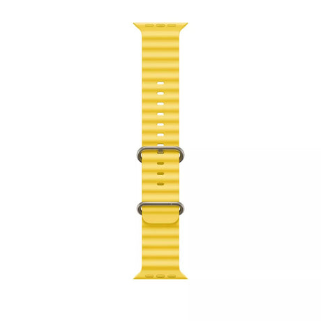 Curea pentru Apple Watch 1/2/3/4/5/6/7/8/9/10/11/12/SE/SE 2/SE 3 (38/40/41/42mm) - Techsuit Watchband (W038) - Yellow