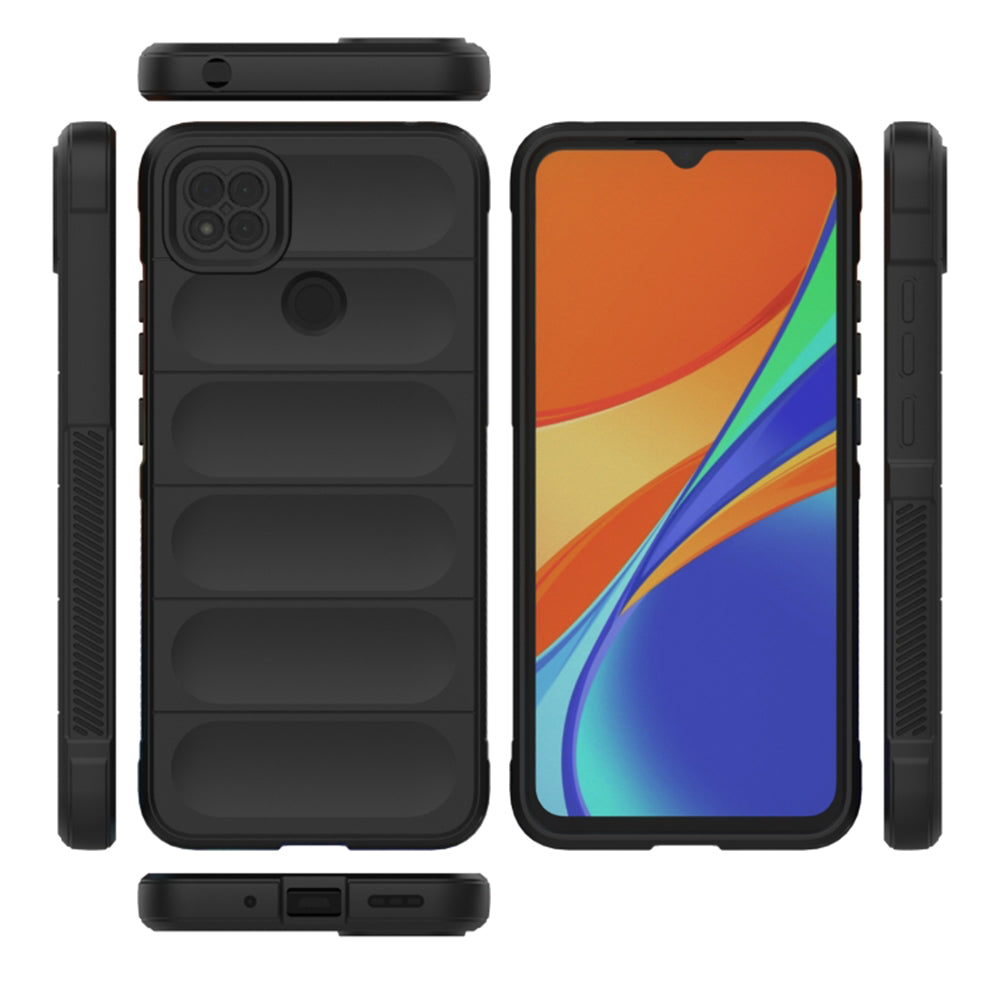 Husa de protectie Techsuit Magic Shield compatibil cu Xiaomi Redmi 9C / Redmi 9C NFC, Negru