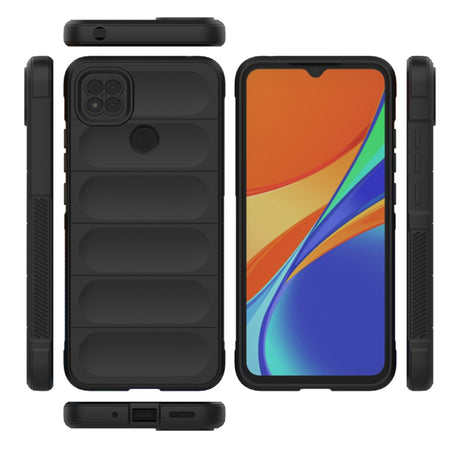 Husa de protectie Techsuit Magic Shield compatibil cu Xiaomi Redmi 9C / Redmi 9C NFC, Negru
