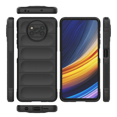 Husa de protectie Techsuit Magic Shield compatibil cu Xiaomi Poco X3 / Poco X3 NFC / Poco X3 Pro, Negru