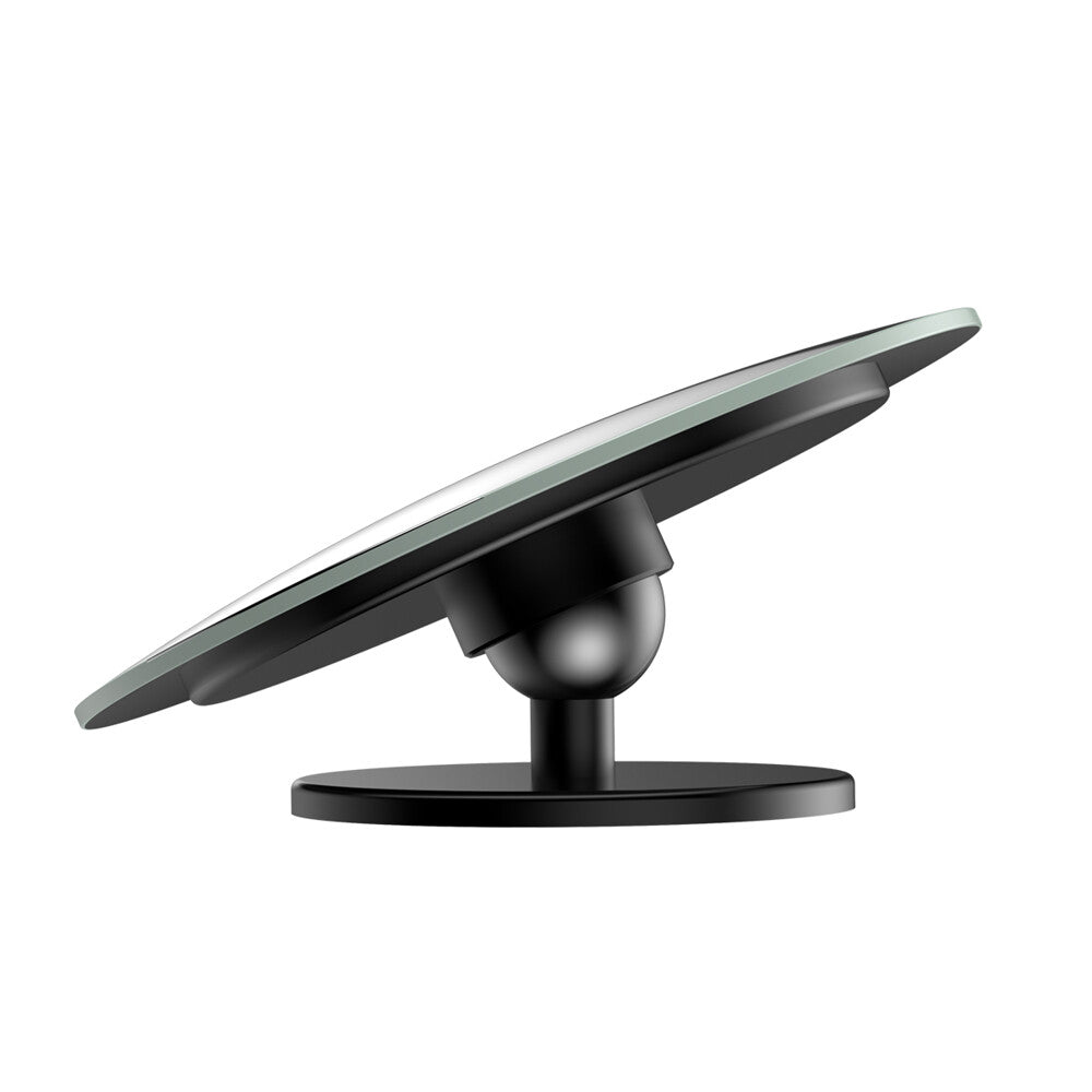 Gadget Baseus (set de 2) Blind Spot Car Mirror (ACMDJ-01), Full Vision, 360° Adjustable, Round Form with 3M Adhesive, Negru