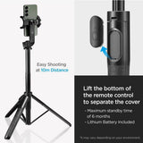 Selfie Stick Spigen S560W (AMP05813), Bluetooth, 1/4 Screw, Negru