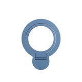 Suport Techsuit MagSafe Phone Ring (MPR4), Round Shape, Aluminium Alloy, Albastru