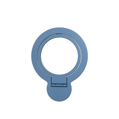 Suport Techsuit MagSafe Phone Ring (MPR4), Round Shape, Aluminium Alloy, Albastru