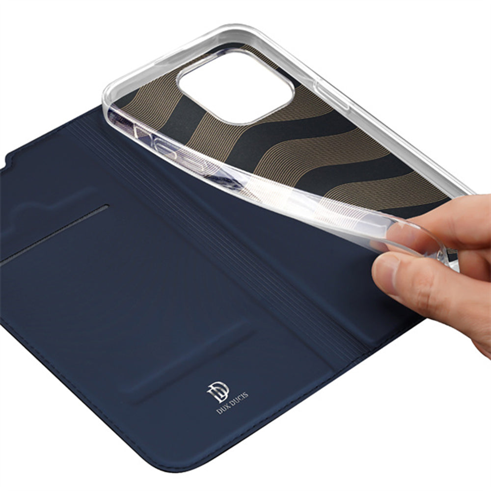 Husa de protectie Dux Ducis Skin Pro compatibil cu iPhone 14 Pro Max, Negru