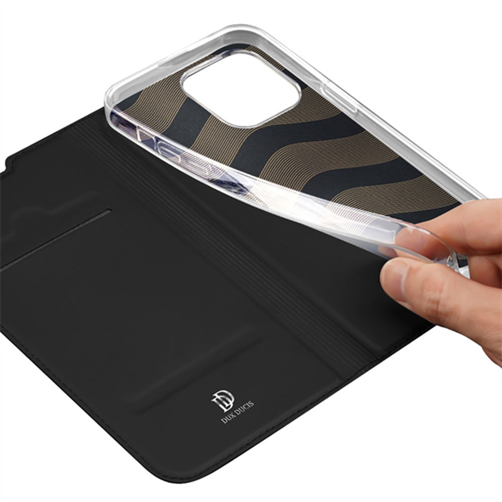 Husa de protectie Dux Ducis Skin Pro compatibil cu iPhone 14 Pro, Negru
