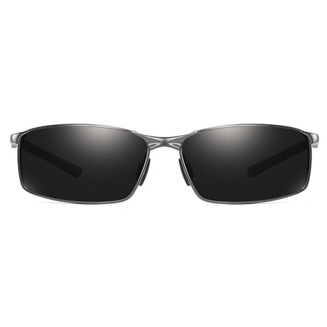 Ochelari de Soare Techsuit (559), Metal, Negru / Argintiu