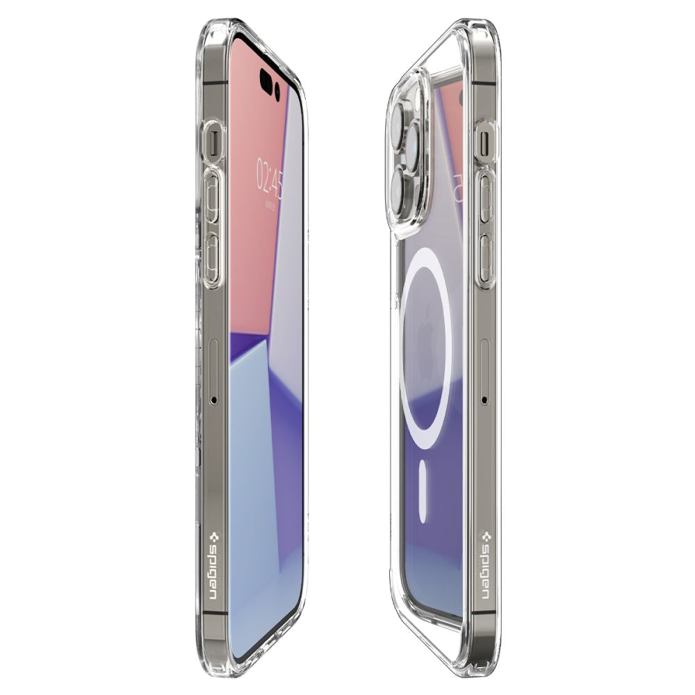 Husa de protectie Spigen Ultra Hybrid MagSafe (ACS04969) compatibil cu iPhone 14 Pro, Alb