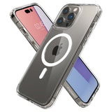 Husa de protectie Spigen Ultra Hybrid MagSafe (ACS04969) compatibil cu iPhone 14 Pro, Alb