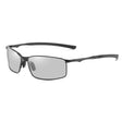 Techsuit Sunglasses Polarized (559), for Men, with UV Protection and Metal Frame, Rectangular, Negru / Photochromic