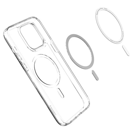 Husa de protectie Spigen Ultra Hybrid MagSafe (ACS04969) compatibil cu iPhone 14 Pro, Alb